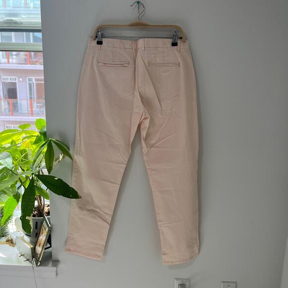 Gap Pink Broken In Straight Khaki Pants Size 10 - Picture 5 of 5